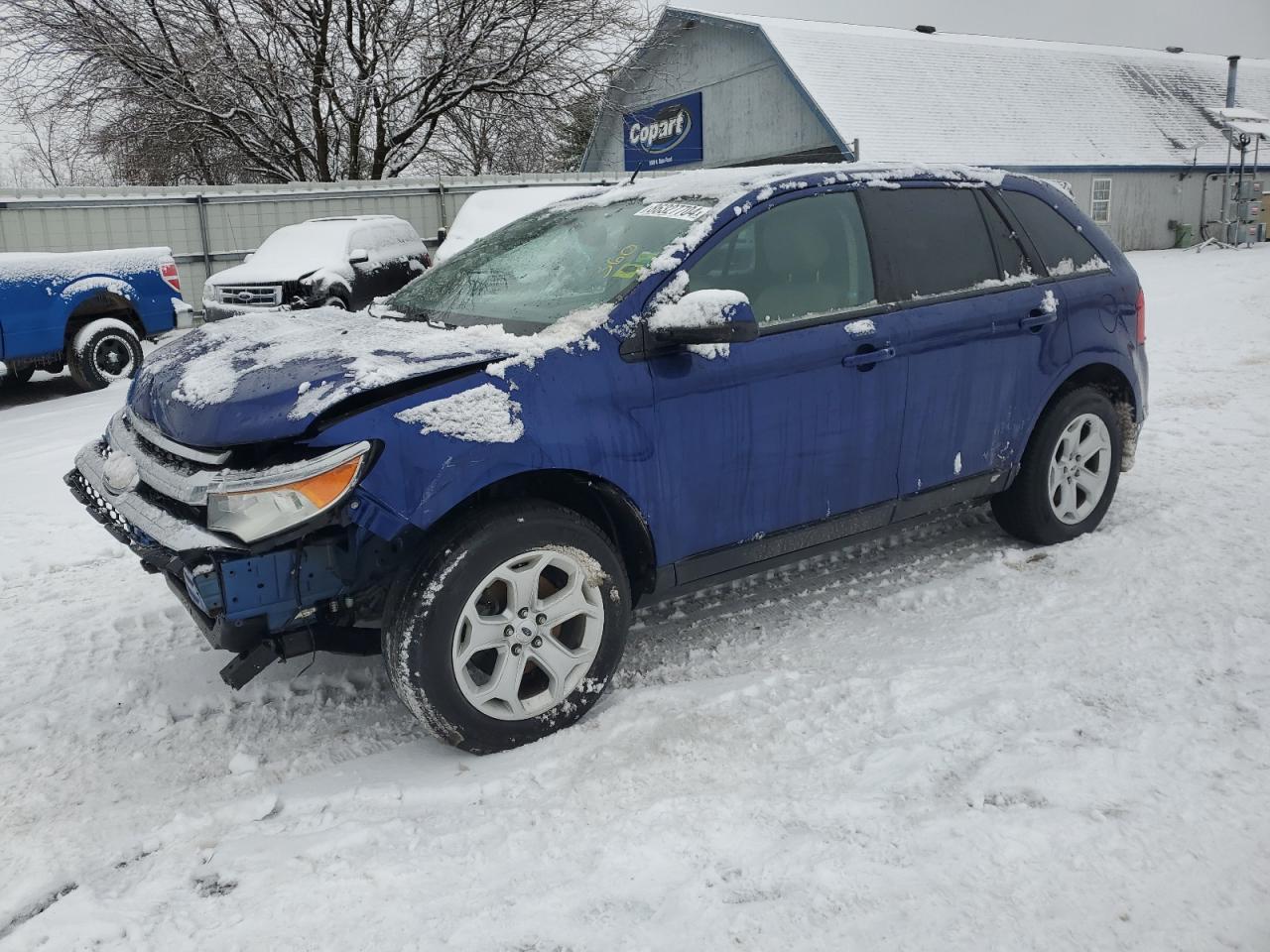 VIN 2FMDK3JC4DBA31550 2013 FORD EDGE no.1