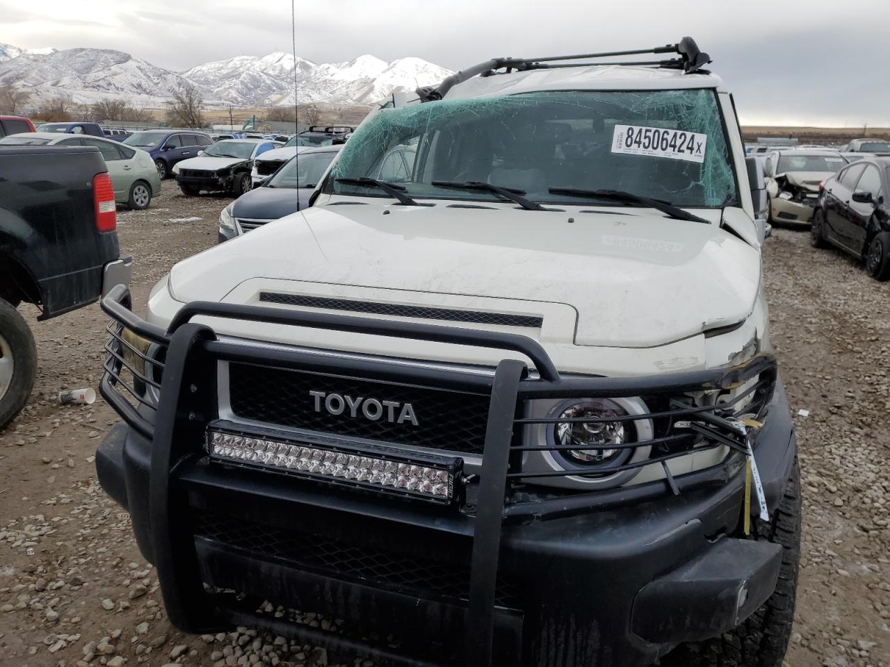 2014 Toyota Fj Cruiser VIN: JTEBU4BFXEK194050 Lot: 84506424