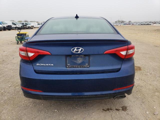  HYUNDAI SONATA 2015 Blue