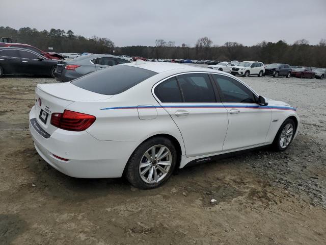  BMW 5 SERIES 2015 White