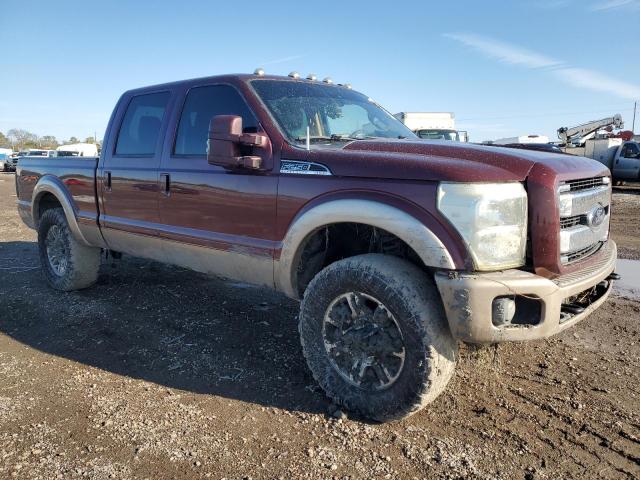  FORD F250 2012 Bordowy