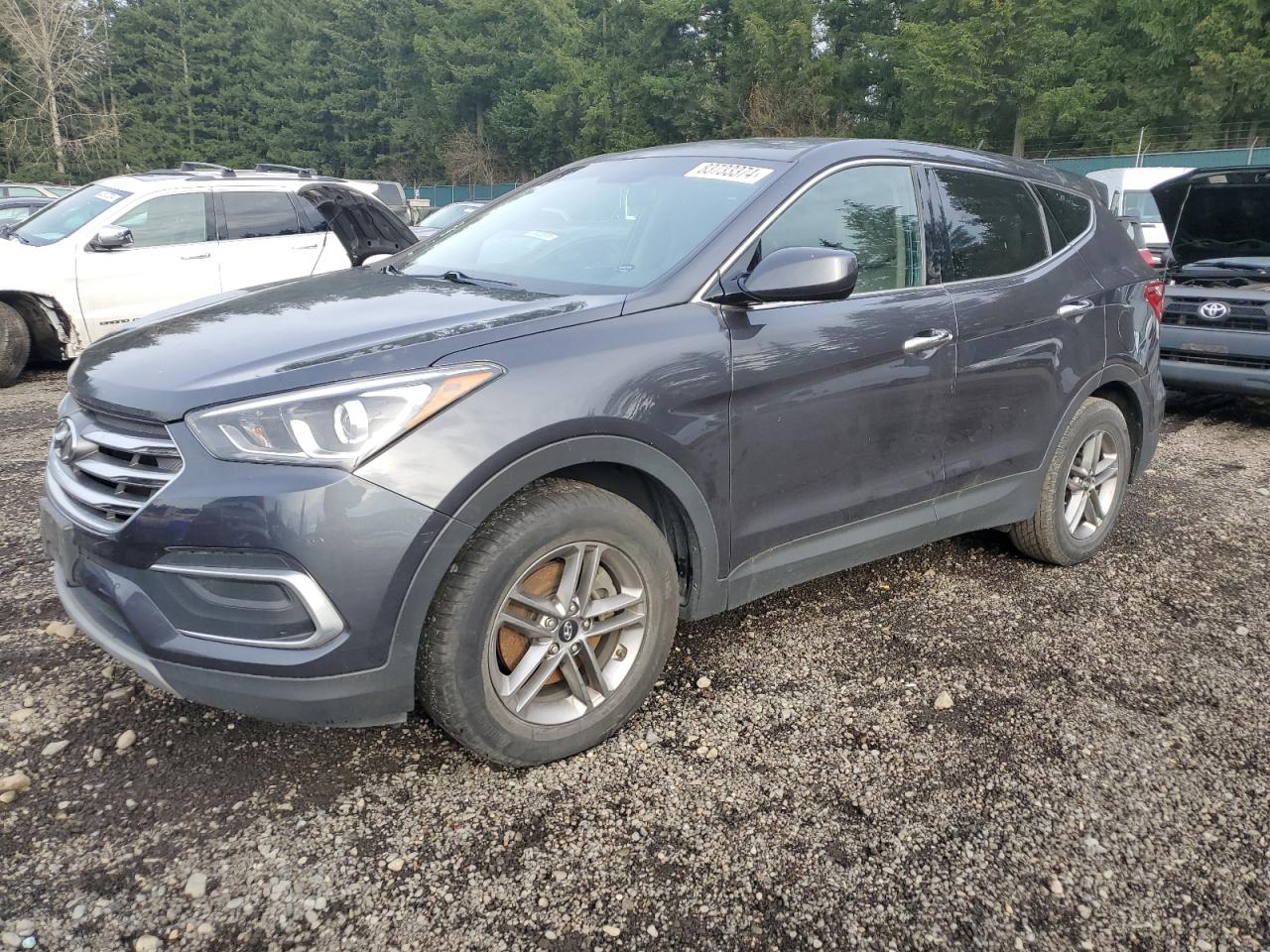 VIN 5XYZT3LB4JG560466 2018 HYUNDAI SANTA FE no.1