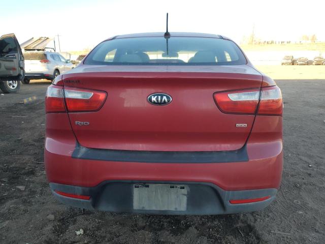 Sedans KIA RIO 2015 Czerwony