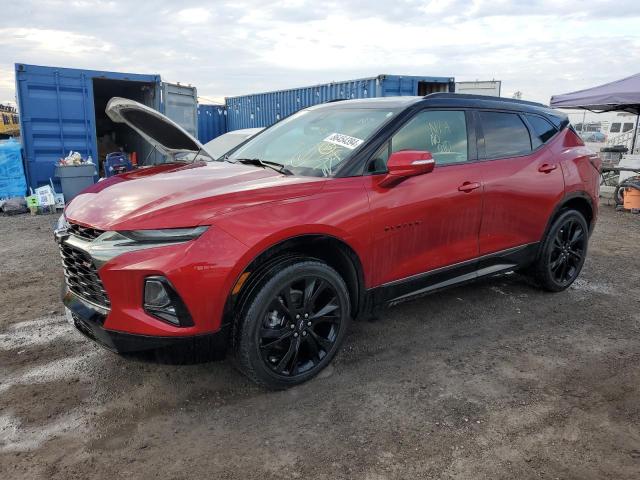  CHEVROLET BLAZER 2022 Czerwony