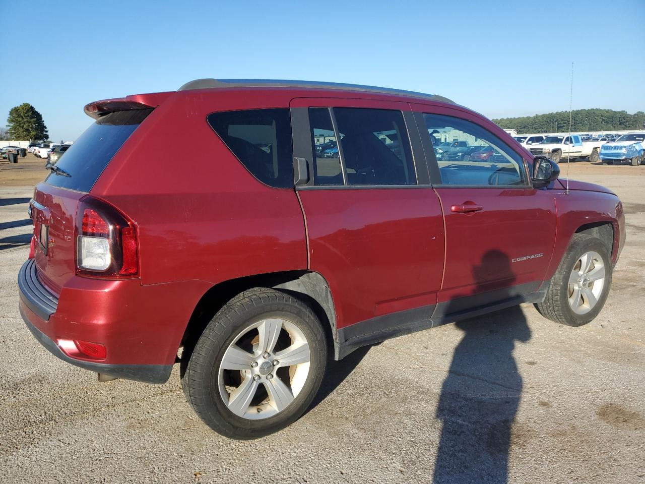 VIN 1C4NJDBB3ED842212 2014 JEEP COMPASS no.3