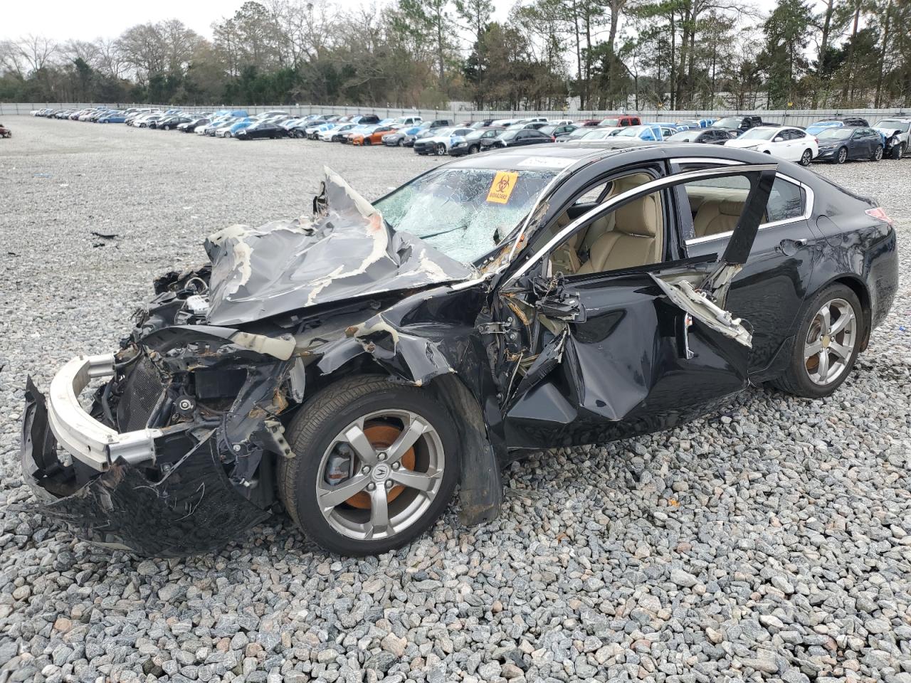 2010 Acura Tl black null gas 19UUA8F5XAA008362 photo #1