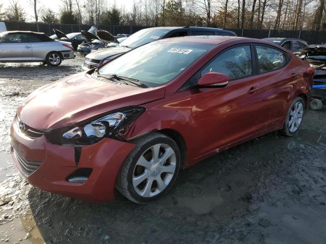  HYUNDAI ELANTRA 2012 Red