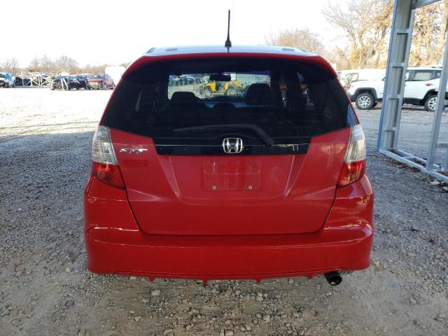  HONDA FIT 2013 Красный