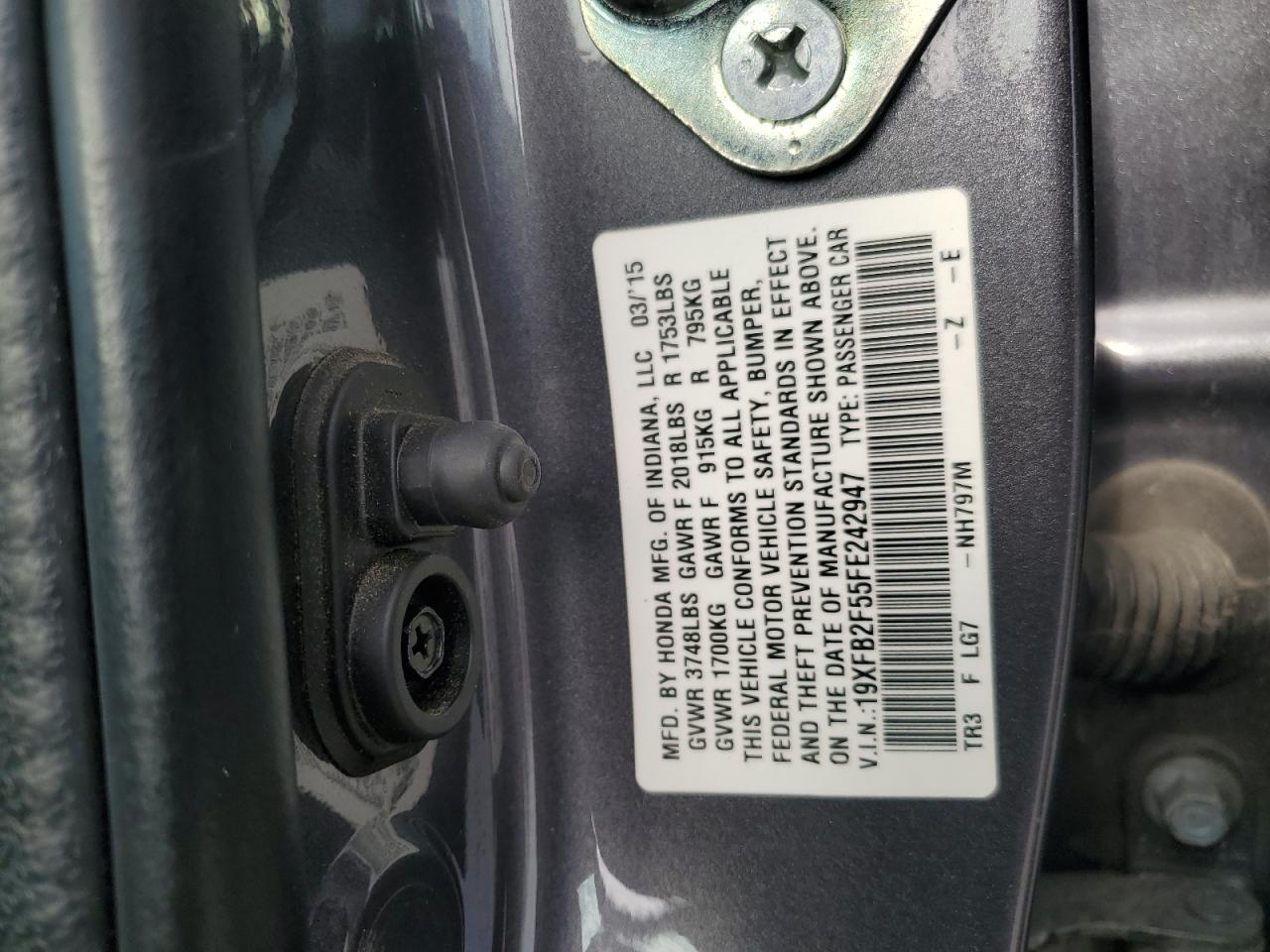2015 Honda Civic - Image 12