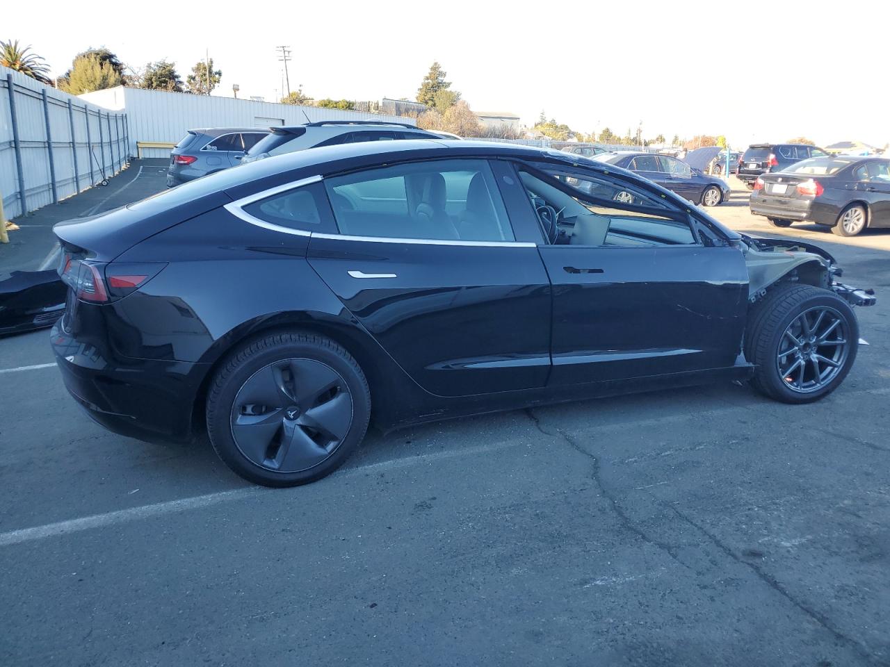 VIN 5YJ3E1EAXLF611231 2020 TESLA MODEL 3 no.3