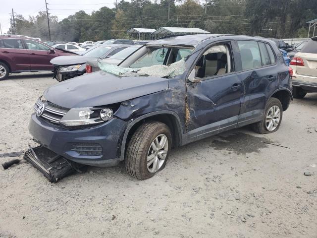  VOLKSWAGEN TIGUAN 2016 Синий