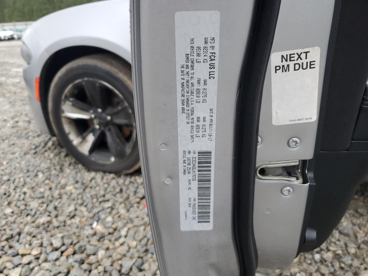 2018 Dodge Charger Sxt Plus VIN: 2C3CDXHG6JH176726 Lot: 94507105