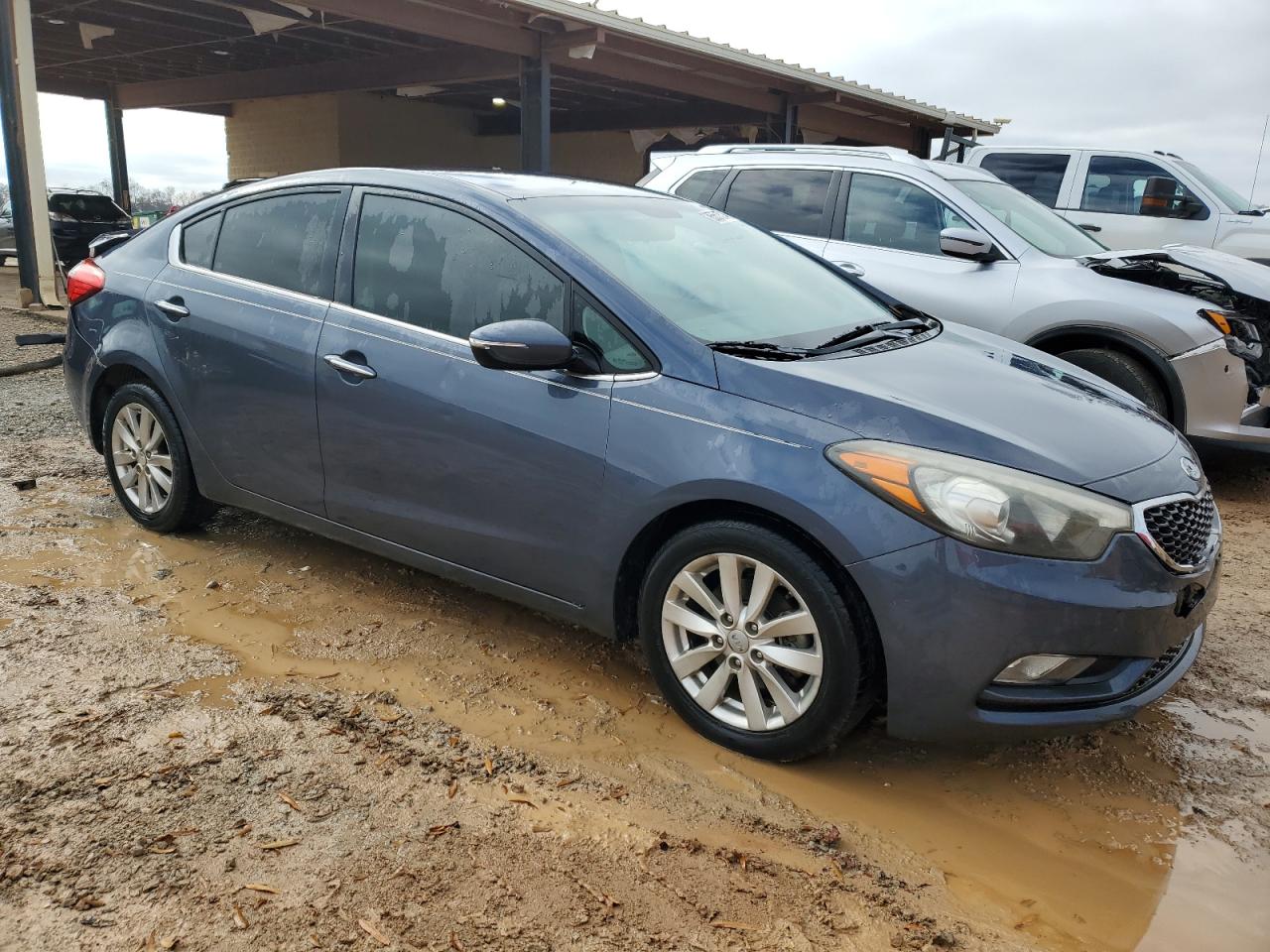 VIN KNAFX4A86E5047459 2014 KIA FORTE no.4