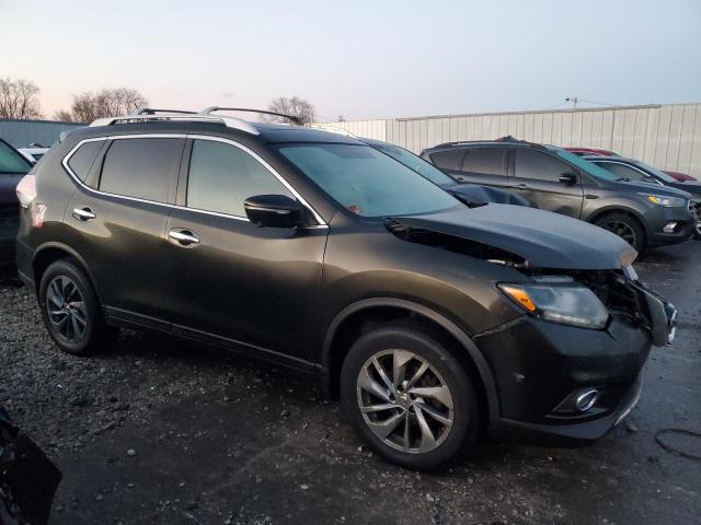  NISSAN ROGUE 2015 Brown