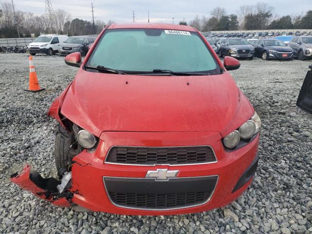  CHEVROLET SONIC 2012 Czerwony