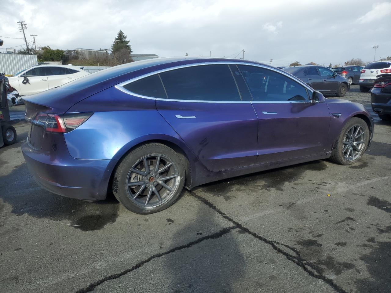 VIN 5YJ3E1EB3KF451975 2019 TESLA MODEL 3 no.3