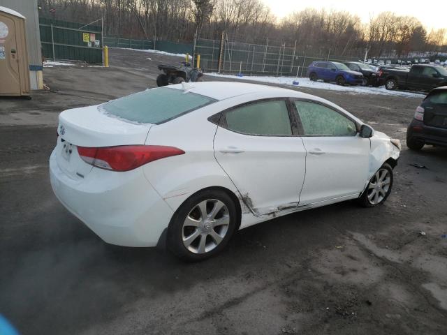  HYUNDAI ELANTRA 2012 Білий