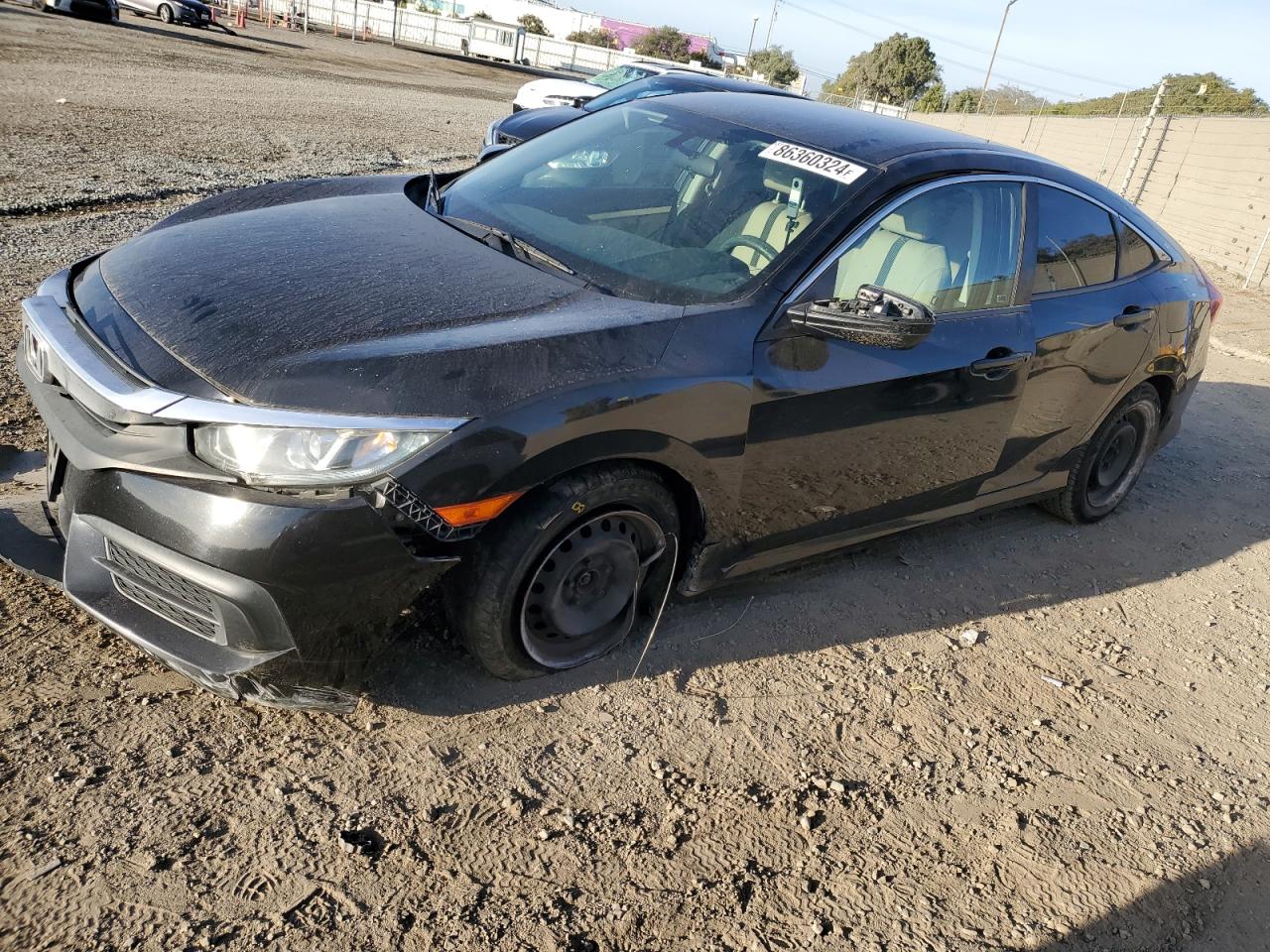 VIN 19XFC2F58GE217135 2016 HONDA CIVIC no.1