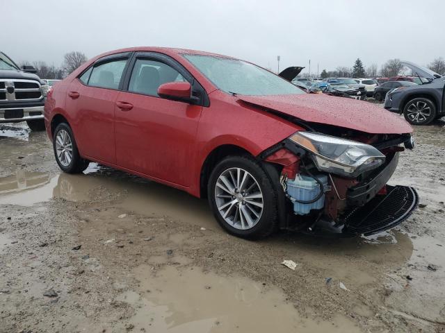  TOYOTA COROLLA 2014 Red