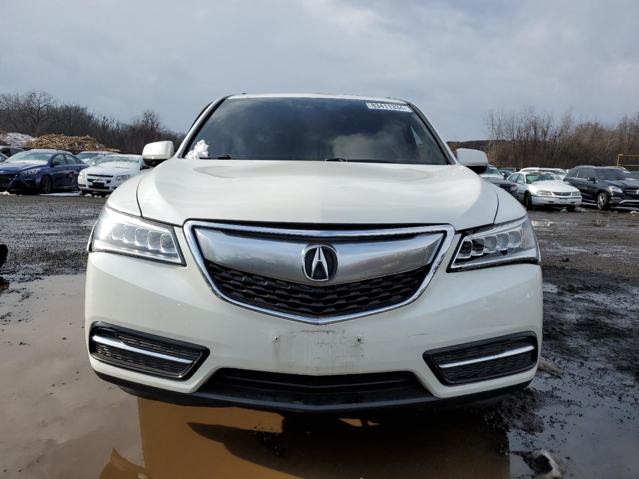 VIN 5FRYD4H64GB039059 2016 ACURA MDX no.5