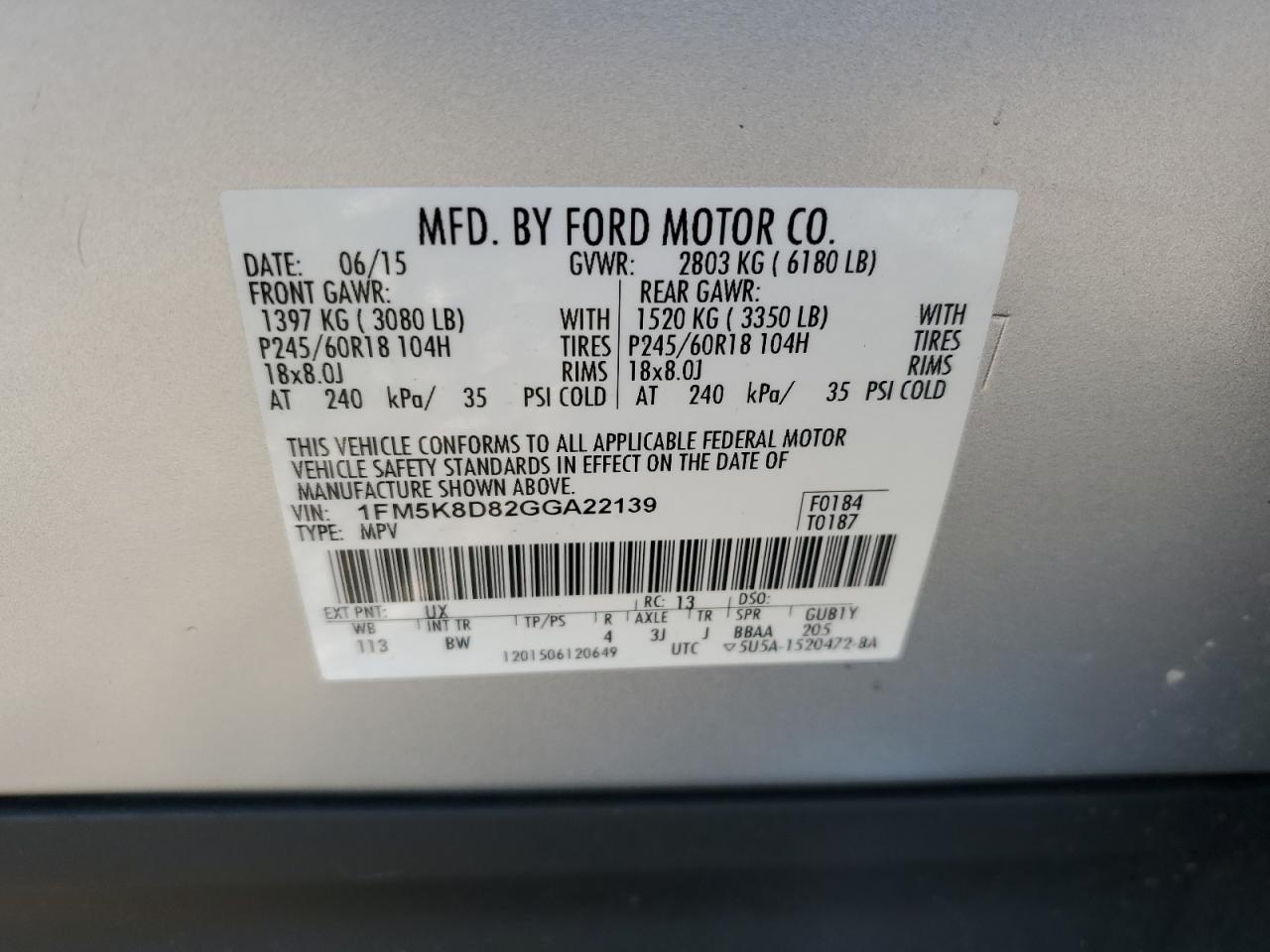 2016 Ford Explorer - Image 16