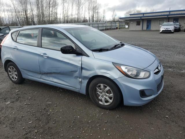  HYUNDAI ACCENT 2012 Blue