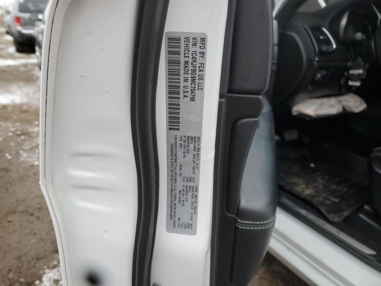 2021 Jeep Grand Cherokee - Image 12