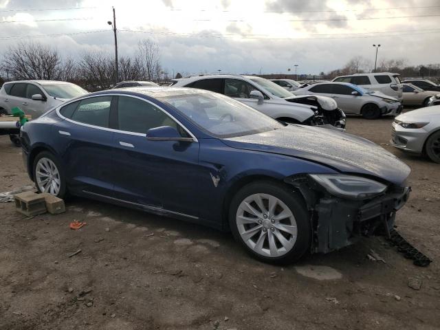  TESLA MODEL S 2016 Синий