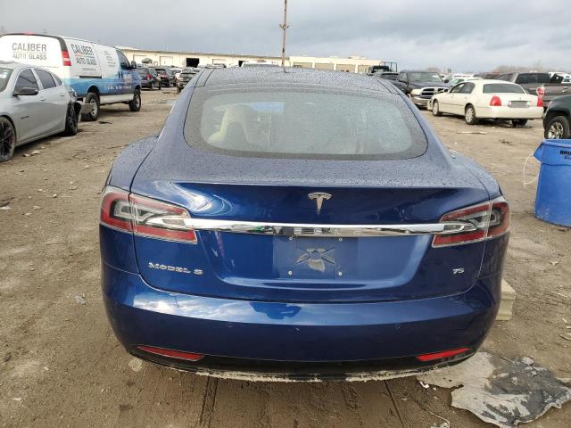  TESLA MODEL S 2016 Синий