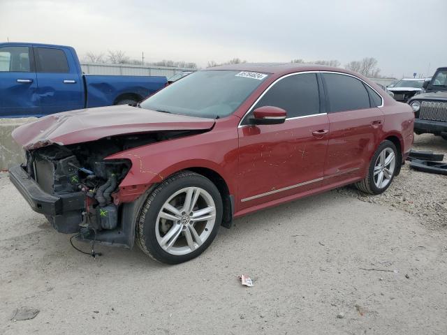  VOLKSWAGEN PASSAT 2015 Бордовый