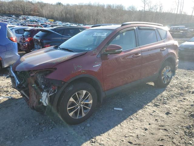  TOYOTA RAV4 2018 Бургунди