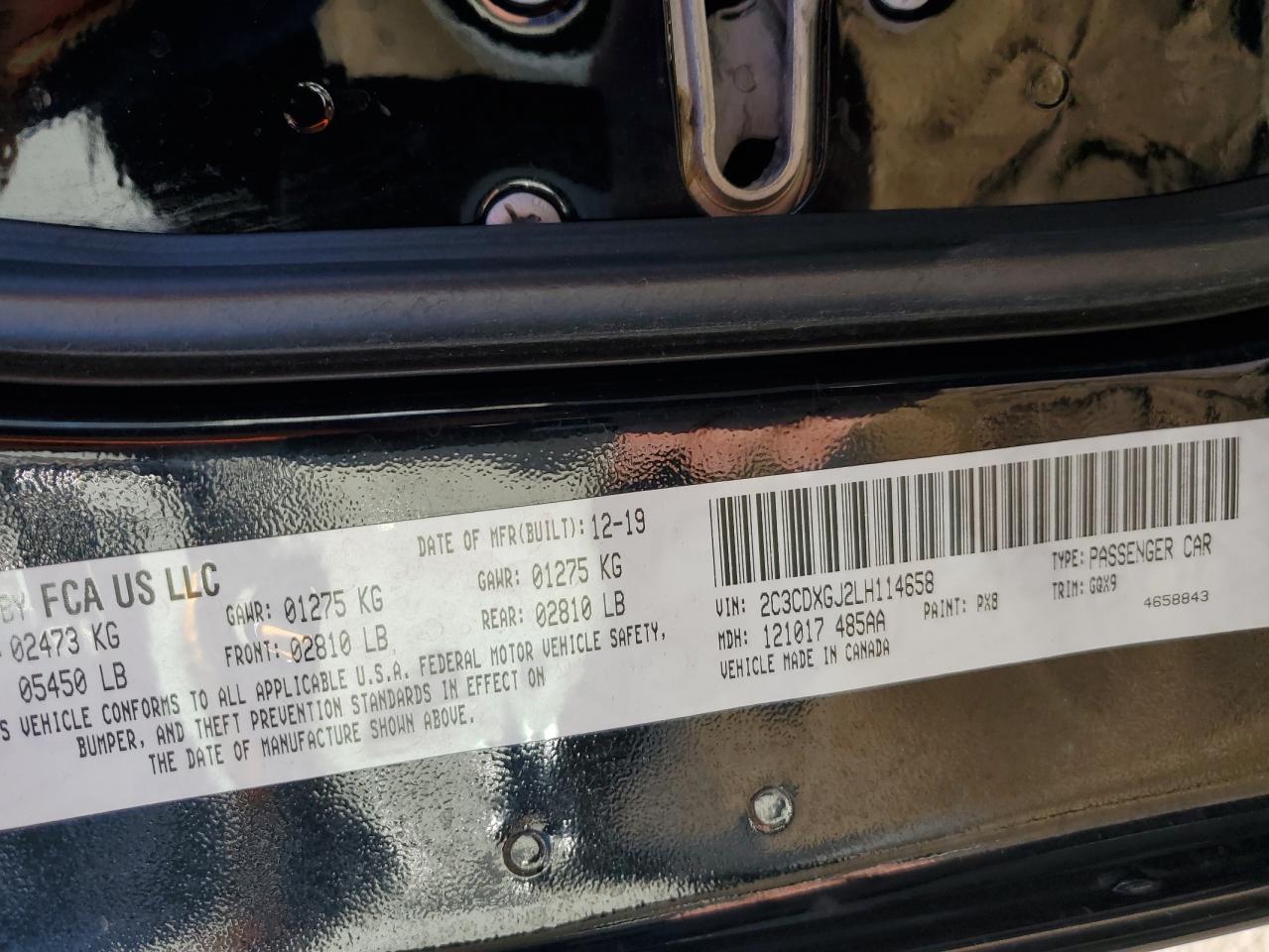 2020 Dodge Charger - Image 12