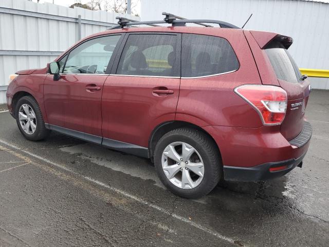  SUBARU FORESTER 2014 Бургунди