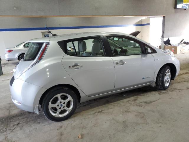 Hatchbacks NISSAN LEAF 2012 Srebrny