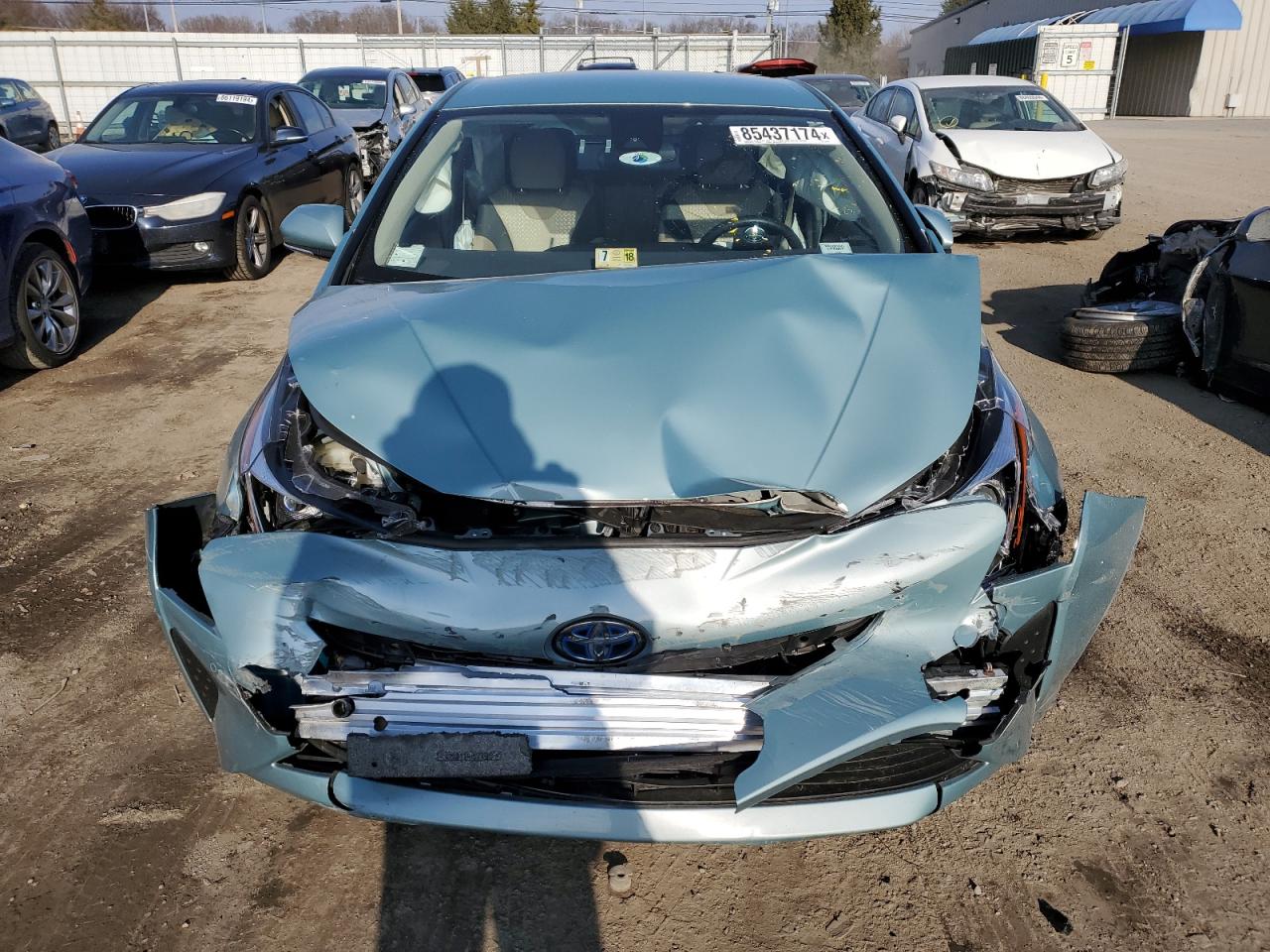 VIN JTDKBRFUXH3045457 2017 TOYOTA PRIUS no.5