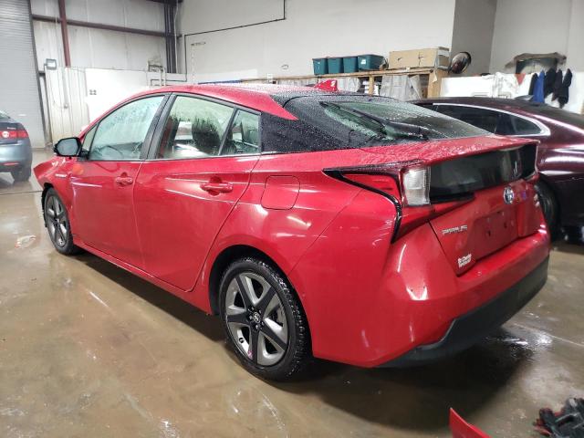  TOYOTA PRIUS 2019 Червоний