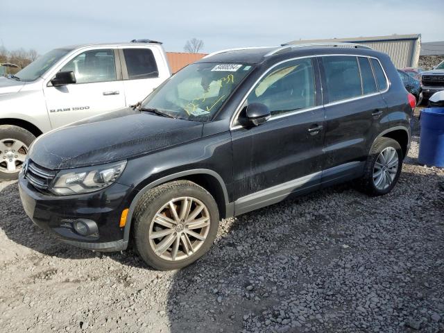  VOLKSWAGEN TIGUAN 2016 Black