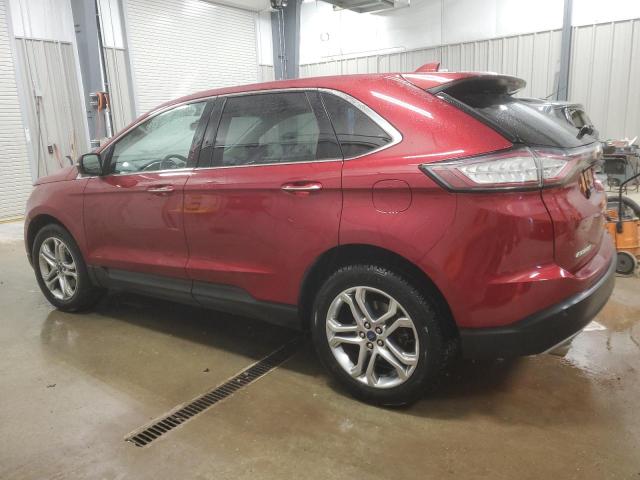  FORD EDGE 2017 Red