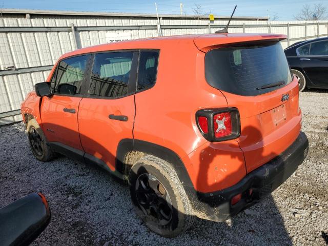 Паркетники JEEP RENEGADE 2015 Оранжевый