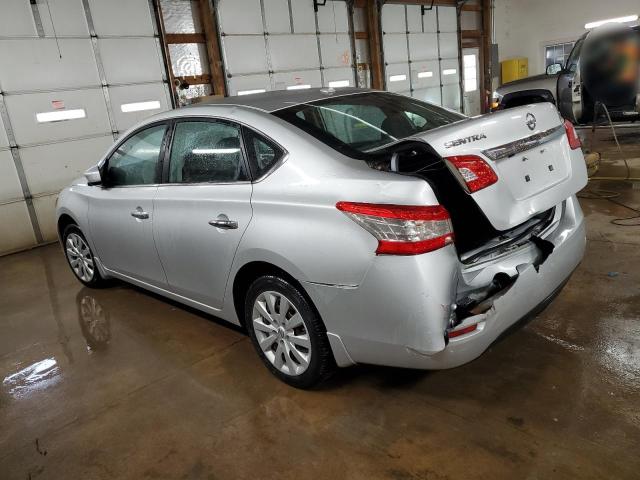  NISSAN SENTRA 2015 Srebrny