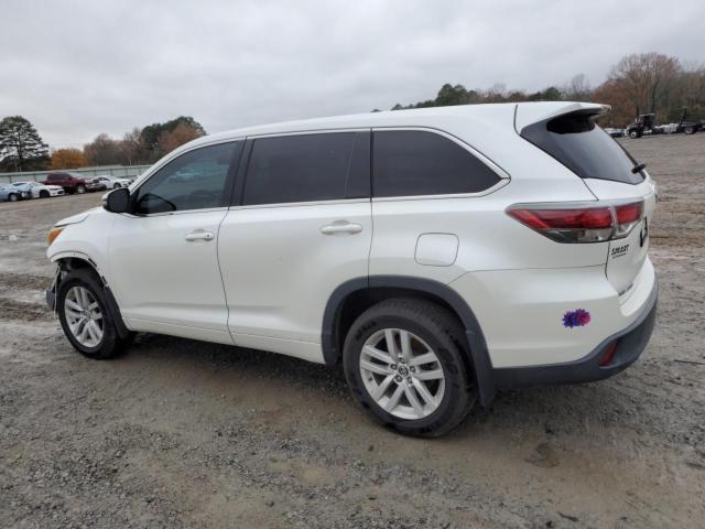 Parquets TOYOTA HIGHLANDER 2016 White