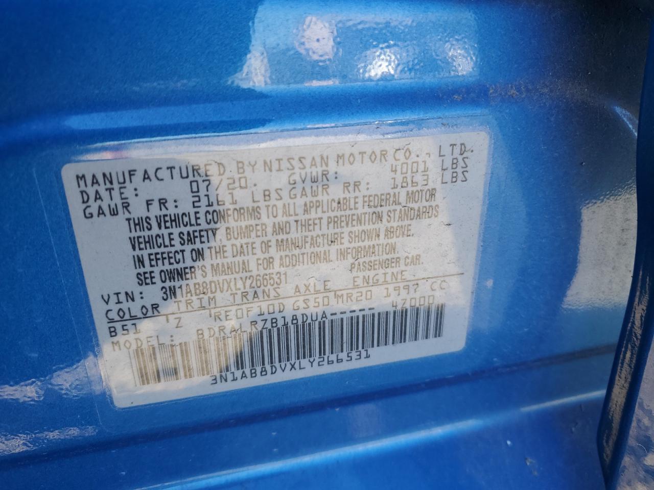 2020 Nissan Sentra - Image 14