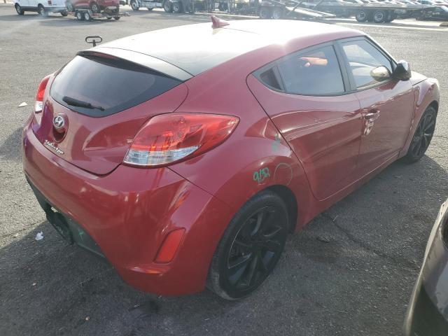  HYUNDAI VELOSTER 2016 Red