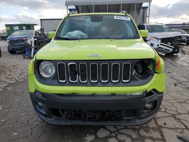  JEEP RENEGADE 2018 Зелений