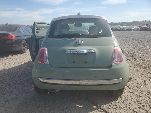  FIAT 500 2015 Зеленый