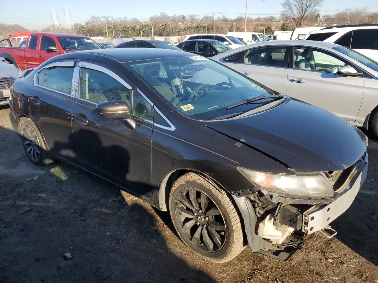 VIN 2HGFB2F53EH514643 2014 HONDA CIVIC no.4