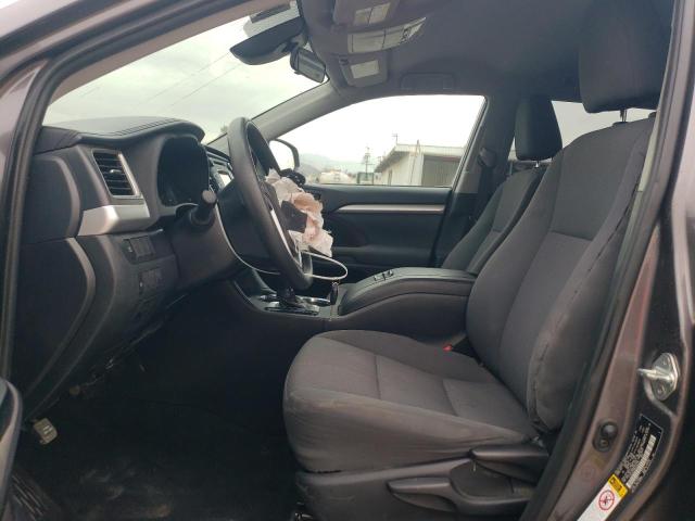  TOYOTA HIGHLANDER 2019 Szary