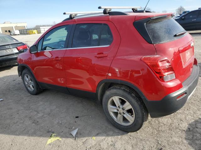  CHEVROLET TRAX 2015 Czerwony