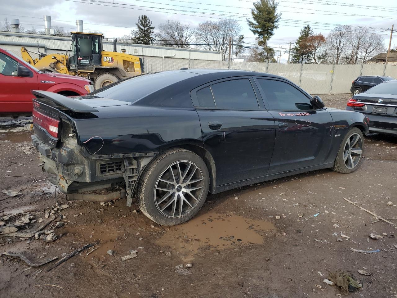 VIN 2C3CDXCT7EH368439 2014 DODGE CHARGER no.3