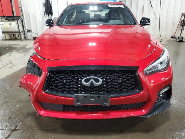  INFINITI Q50 2021 Czerwony